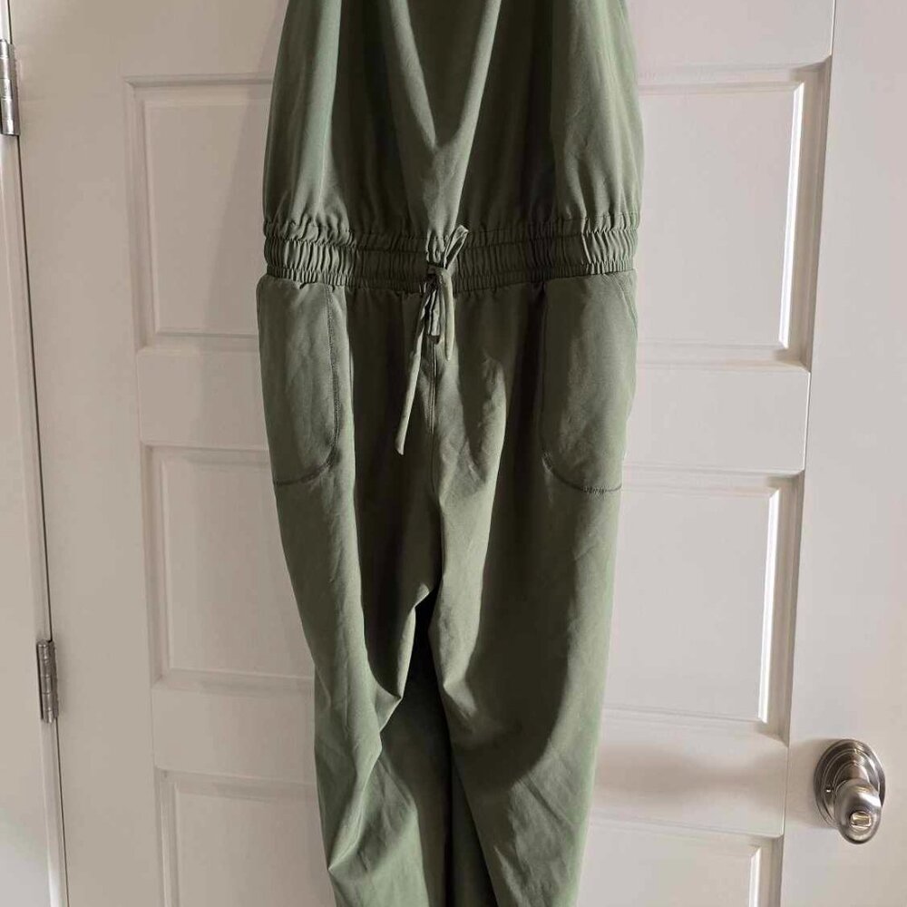 ALBION GREEN CLASSIC OVERALL JUMPSUIT